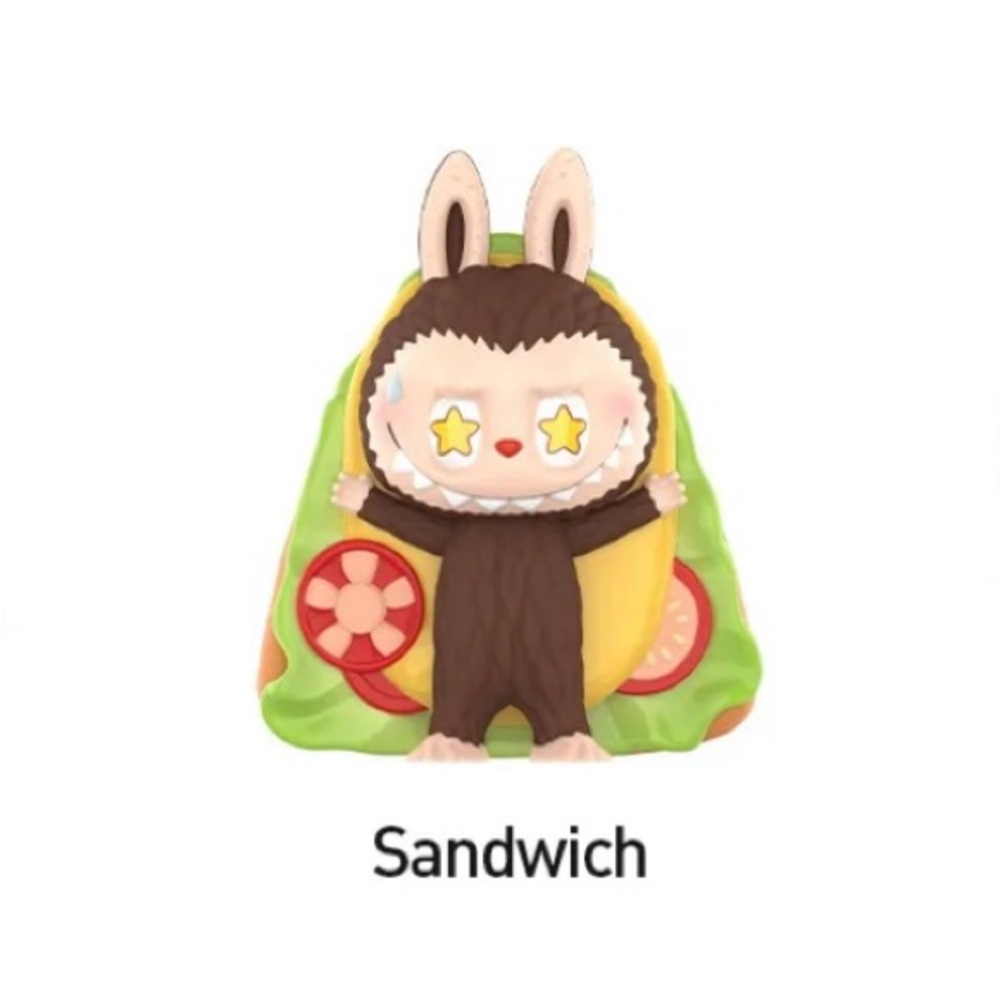 The Monsters Wacky Mart Series Figures Labubu Sandwich Pop Mart Monster Figure